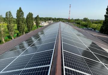 Сетевая солнечная электростанция для предприятия ООО 