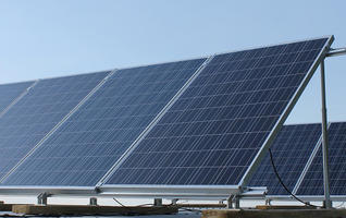 Солнечная электростанция на территории фермерского хозяйства 4 кВт в Рязанской области