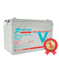 Карбоновый аккумулятор VEKTOR VPbC 12-100